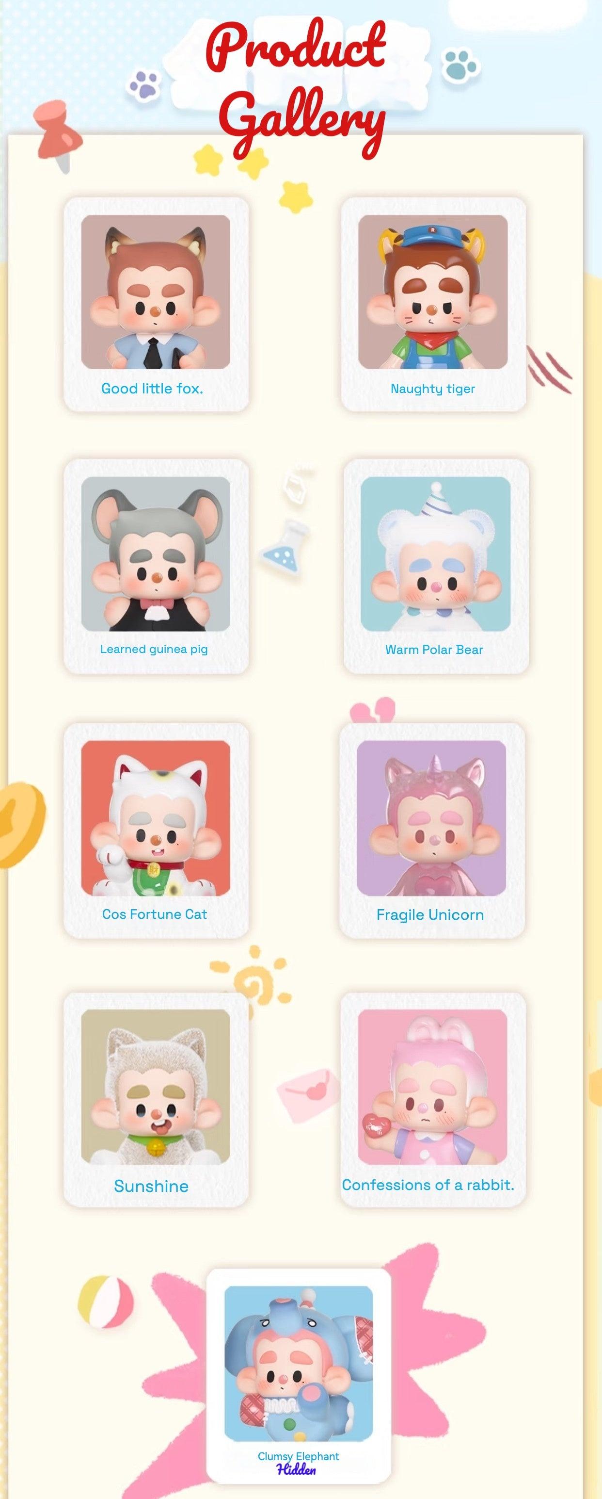 HUROBO "Our Class is a Zoo" Series blind box