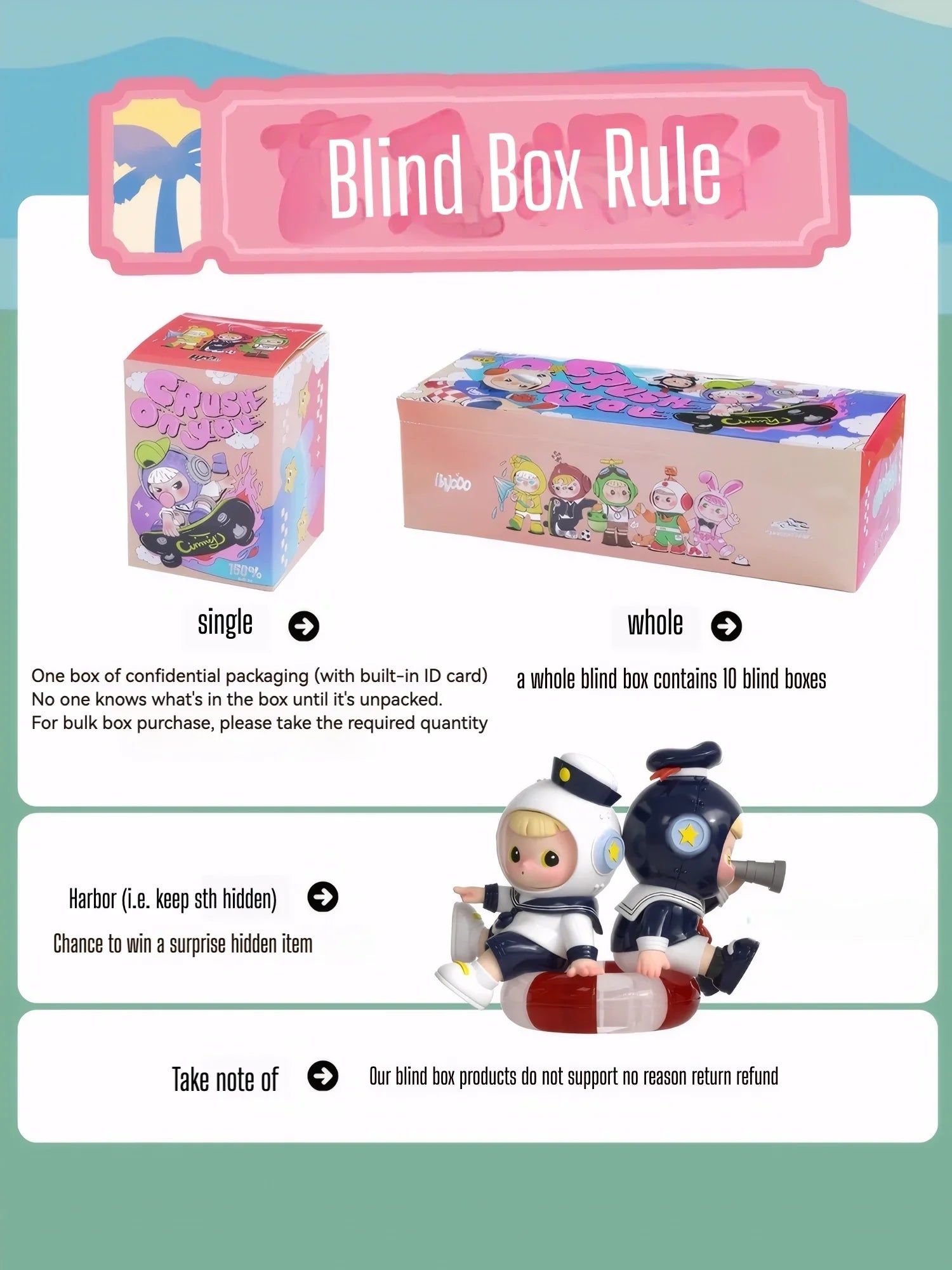 CIMMY 'Crush on you' Series blind box