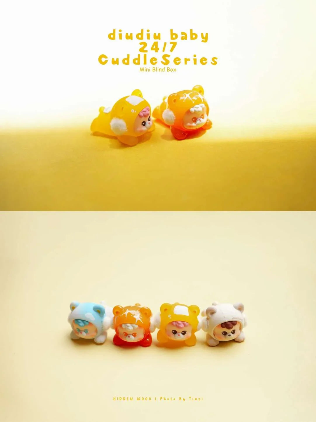 DiuDiu baby '24/7 cuddle' series mini blind box