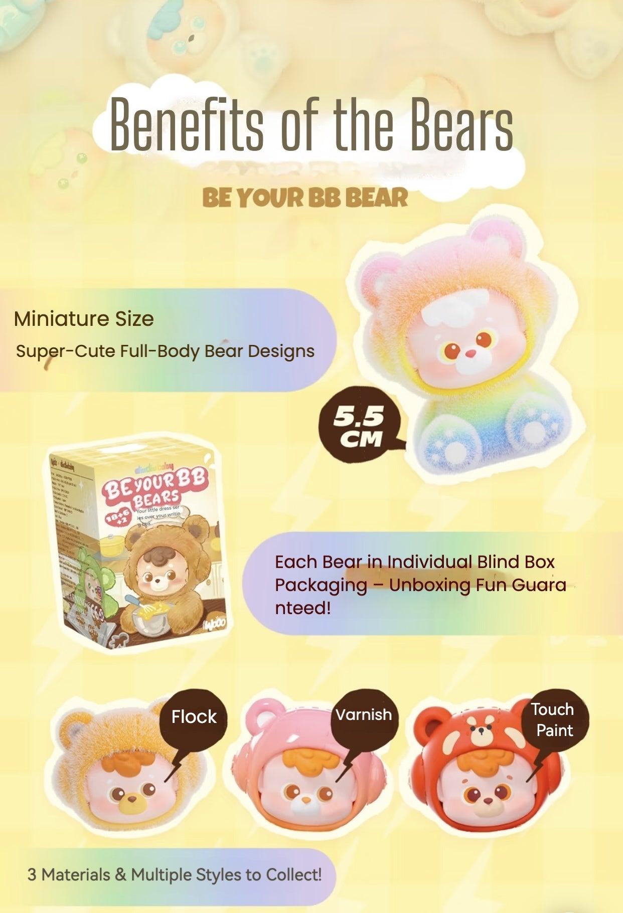 Diudiu baby  'be your BB bears' Series Blind box