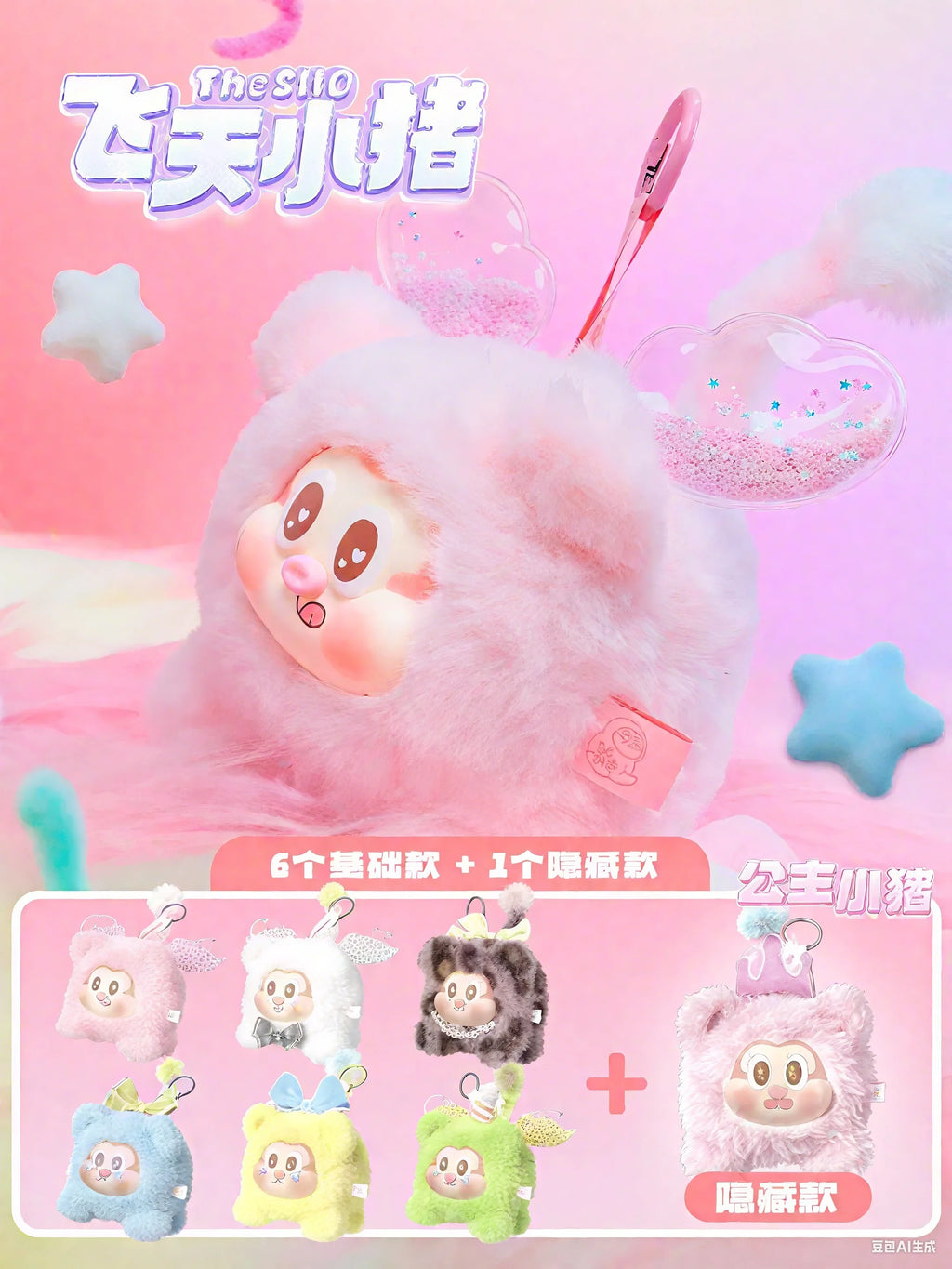 THE SLLO-Flying Pig Series Blind Box